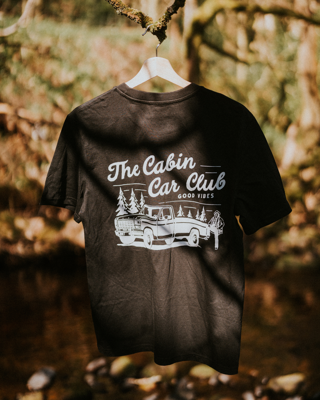 The Car Club Tee in Black