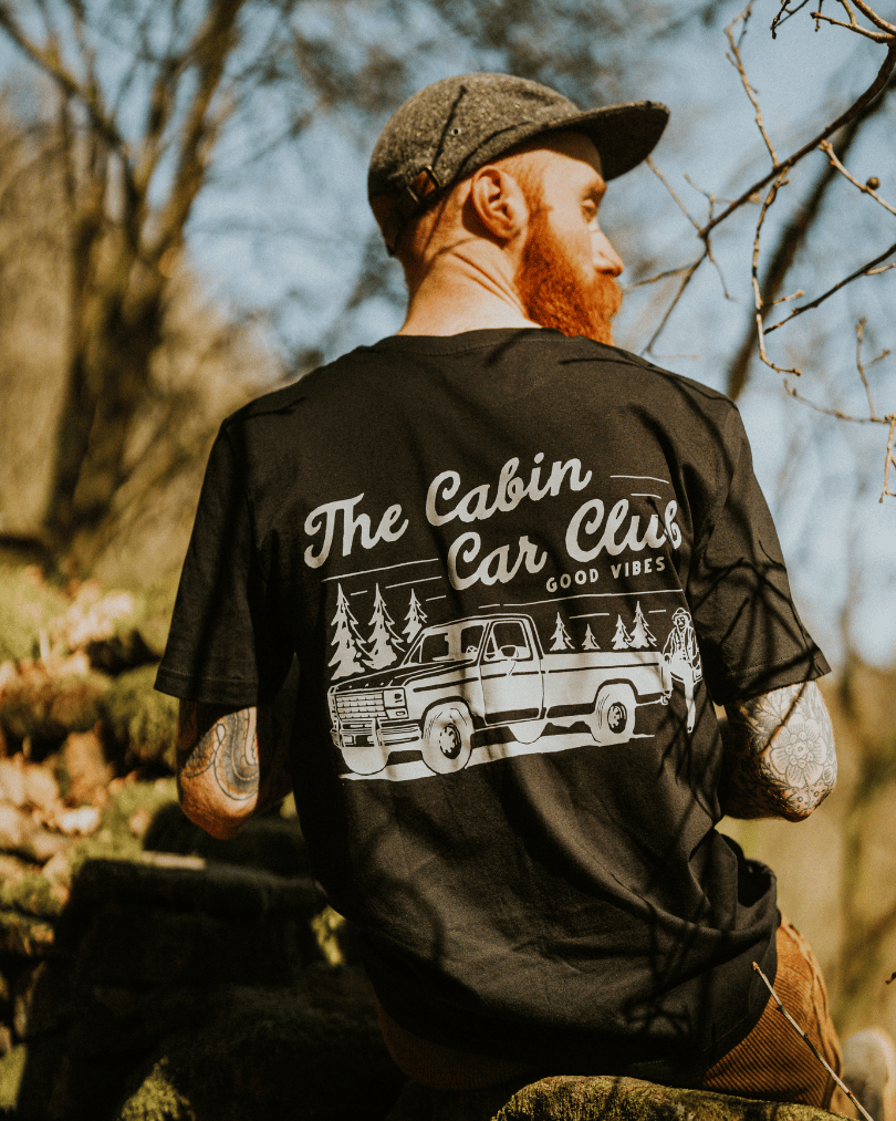 The Car Club Tee in Black