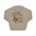 The Cabin Cowboy Hoodie in Tan
