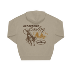 The Cabin Cowboy Hoodie in Tan