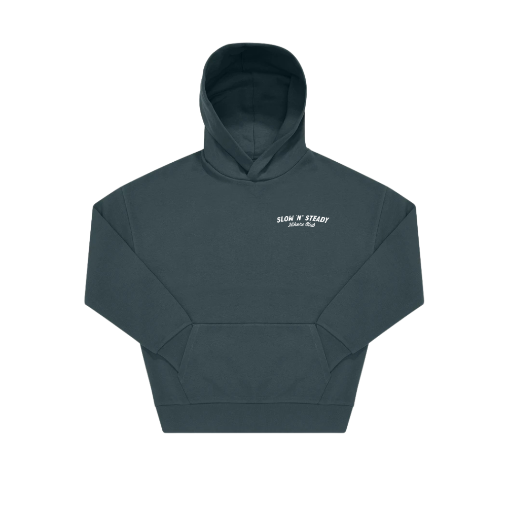The Slow 'N' Steady Hoodie in Teal