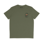 The Slow Bear Tee in Olive