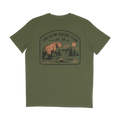 The Slow Bear Tee in Olive