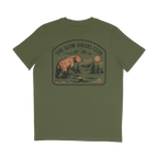 The Slow Bear Tee in Olive