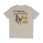 The Cabin Cowboy Tee in Tan