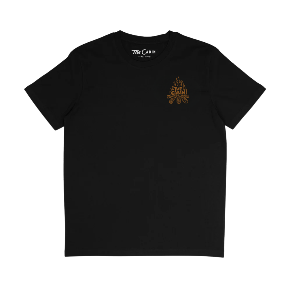 The Find Your Fire Tee in Black