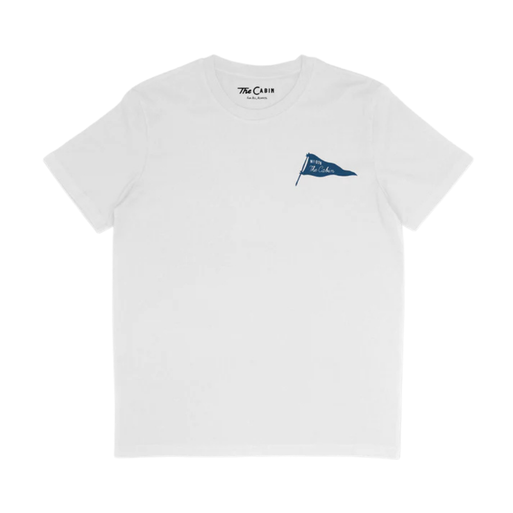 The Slow Hikers Club Tee in White