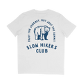 The Slow Hikers Club Tee in White