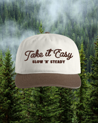 Take It Easy Cap - Natural/Brown