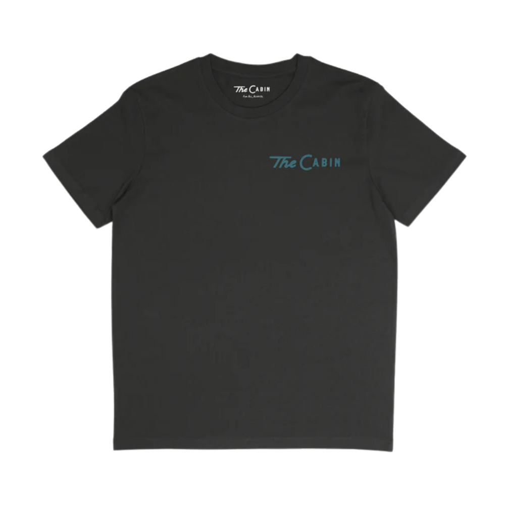 The Laid Back Livin' Boxy Tee in Washed Black