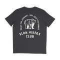The Slow Hikers Club Tee in Inky Grey