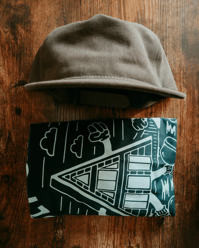 The Cozy Cabin Club Tee in Green