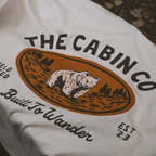 The Built To Wander Long-Sleeve Tee in Stone