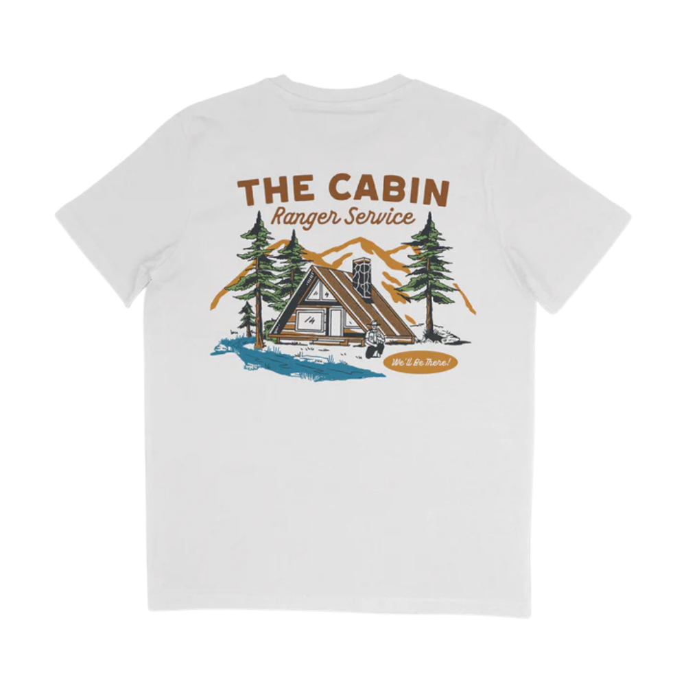 The Ranger River Tee in White