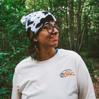 The Built To Wander Long-Sleeve Tee in Stone