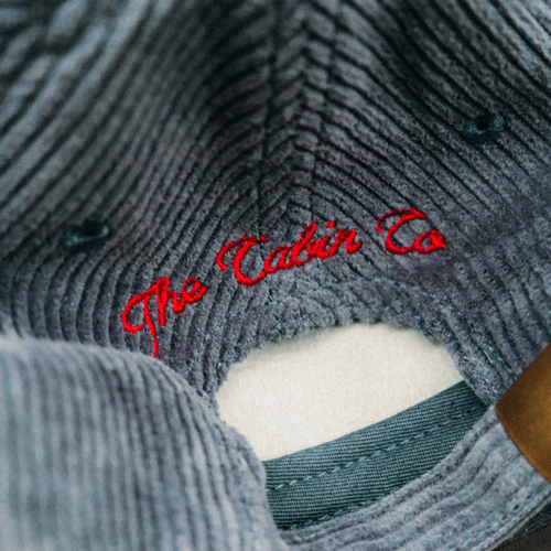 Nature Daddy Cap - Petrol Blue Corduroy