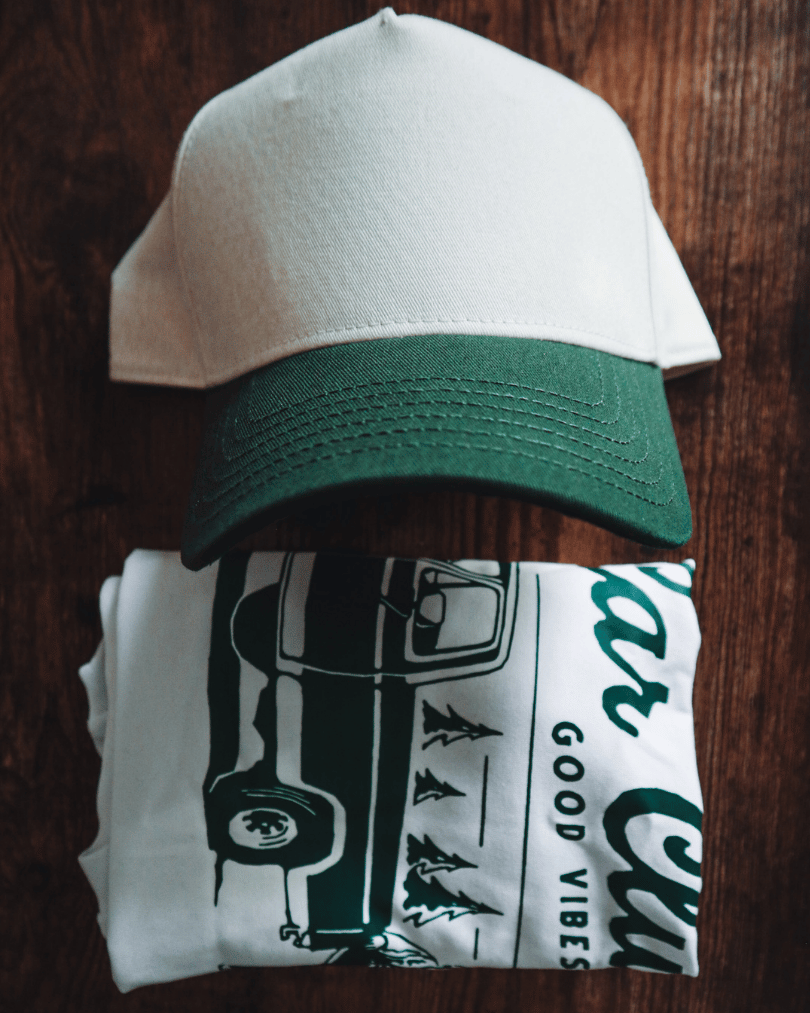 The Car Club Tee in White
