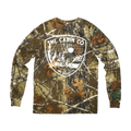 The Shield Long-Sleeve Tee in Tree Camo