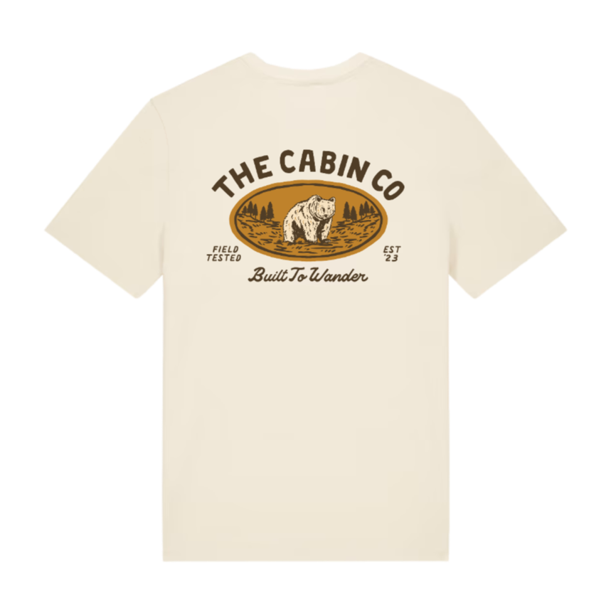 The Built To Wander Tee in Stone