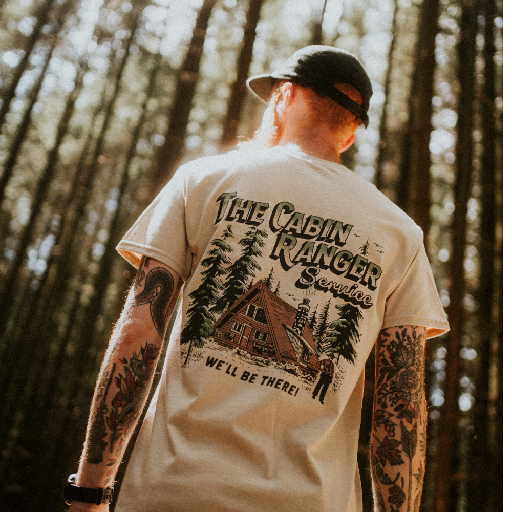 The Ranger Service Tee in Tan