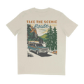 The Scenic Route Tee in Stone