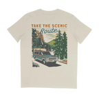 The Scenic Route Tee in Stone