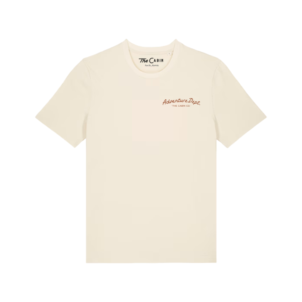 The Adventure Dept. Tee in Stone