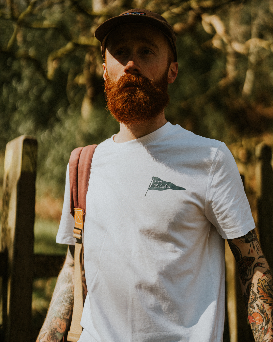 The Slow Hikers Club Tee in White