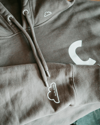 The Cozy Cabin Club Hoodie in Charcoal