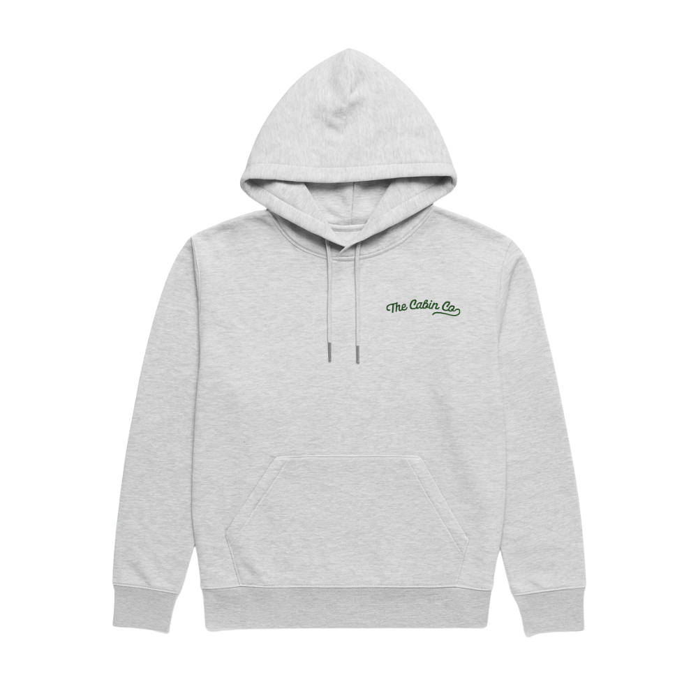 The Nature Is Home Hoodie in Heather Grey