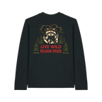 The Roam Free Long-Sleeve Tee in Black