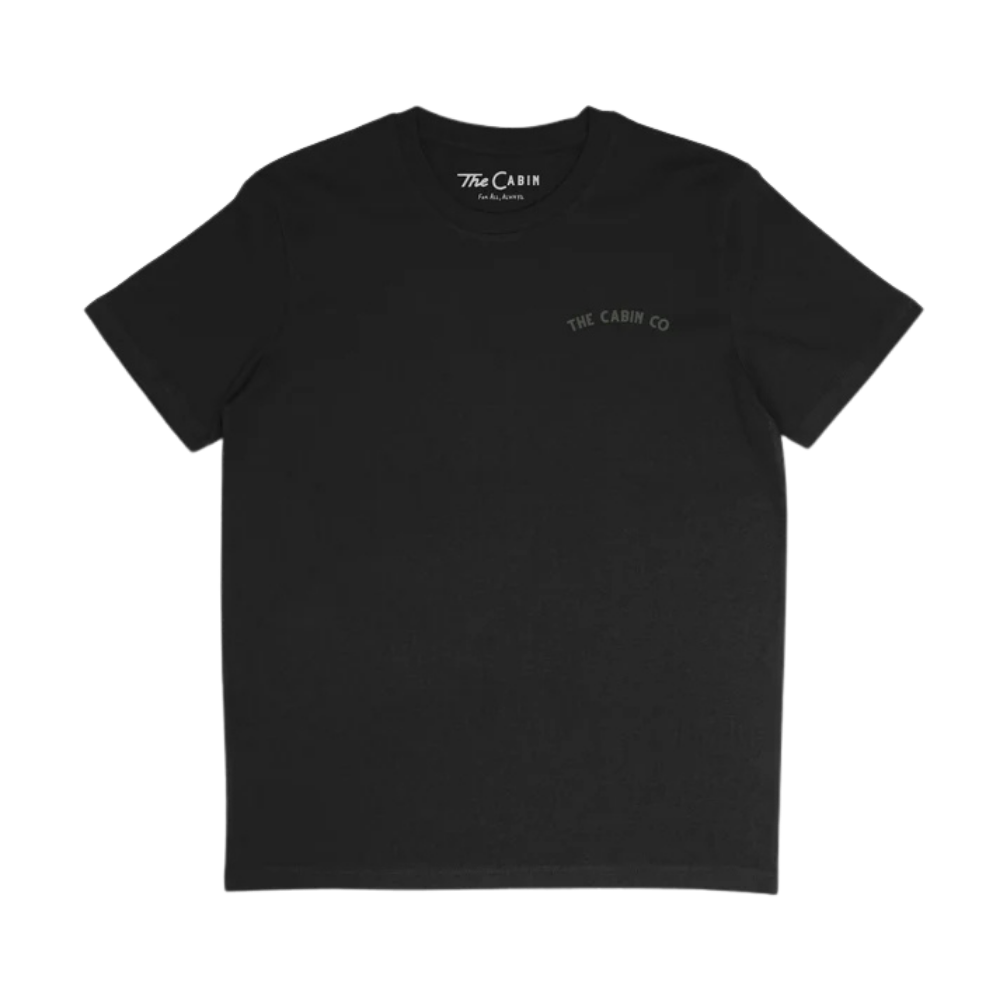 The Shield Tee in Black