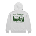 The Nature Is Home Hoodie in Heather Grey