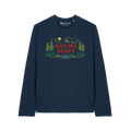 The Nature Daddy Long-Sleeve Tee in Navy