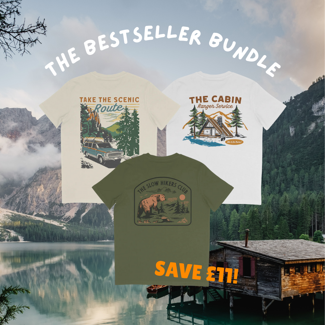 The Bestseller Bundle! - 3 Organic Tees for £79 (Save £11)