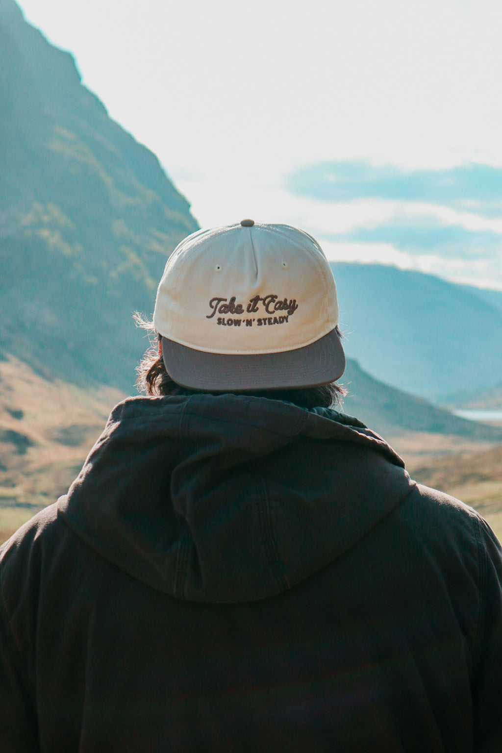 Take It Easy Cap - Natural/Brown