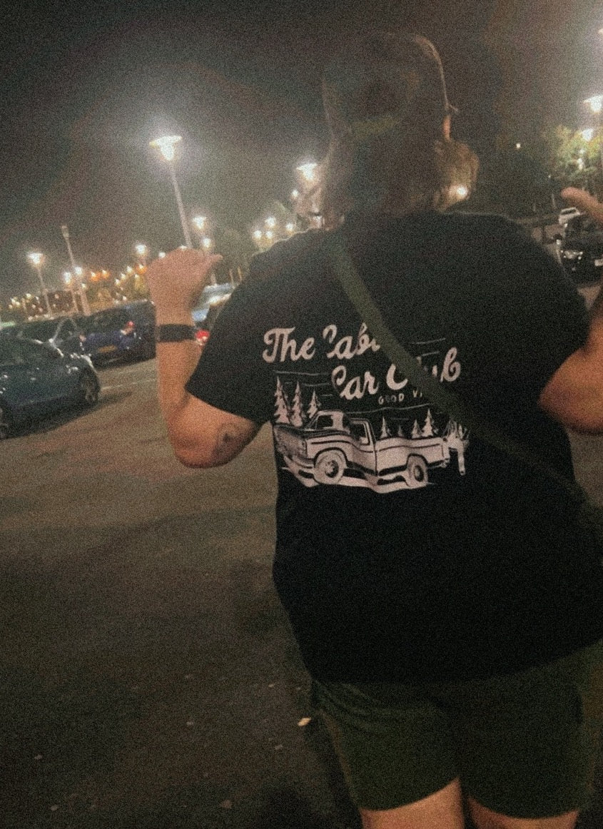 The Car Club Tee in Black