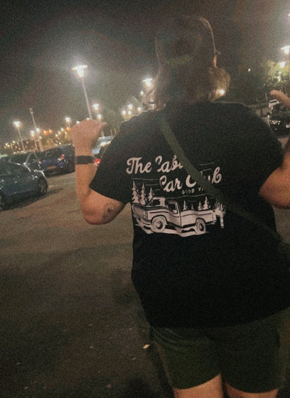 The Car Club Tee in Black