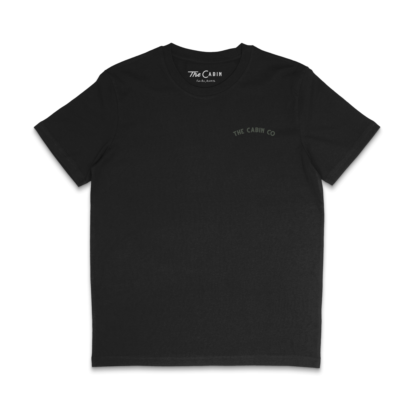 The Shield Tee in Black