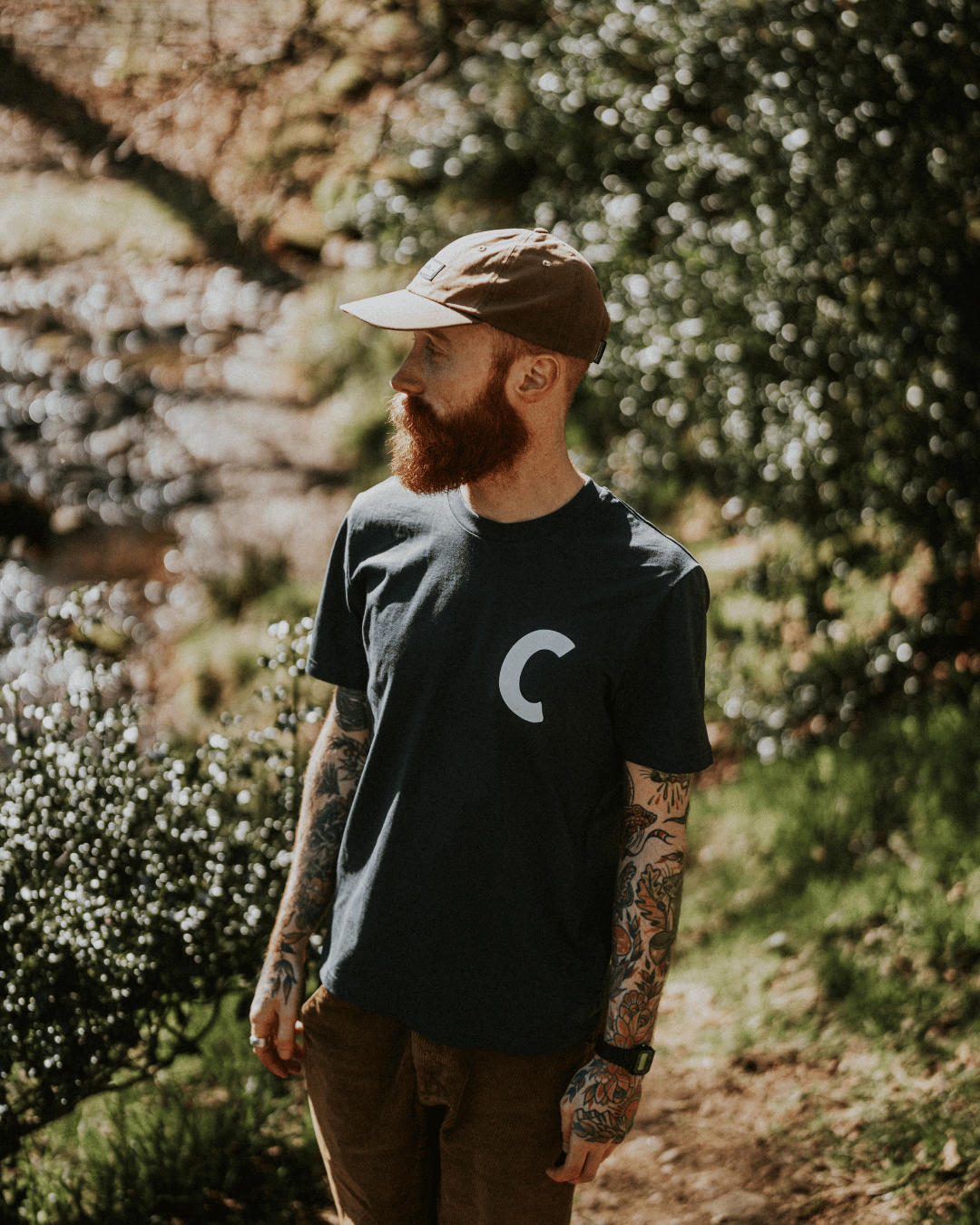 The Cozy Cabin Club Tee in Inky Grey
